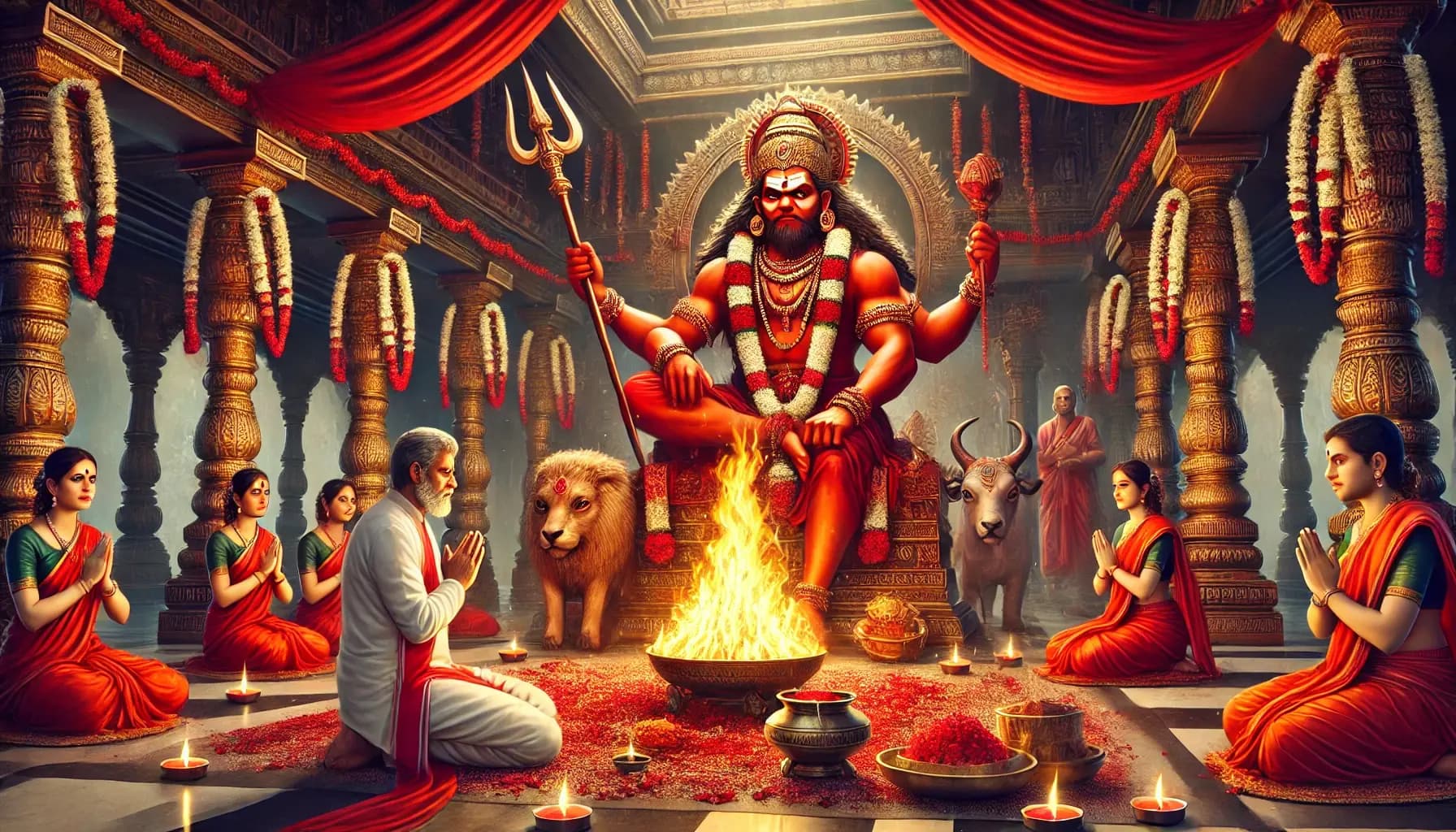 Angaarak Dosh Shanti Pujan